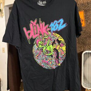 Blink-182 Psychedelic T-Shirt - Black